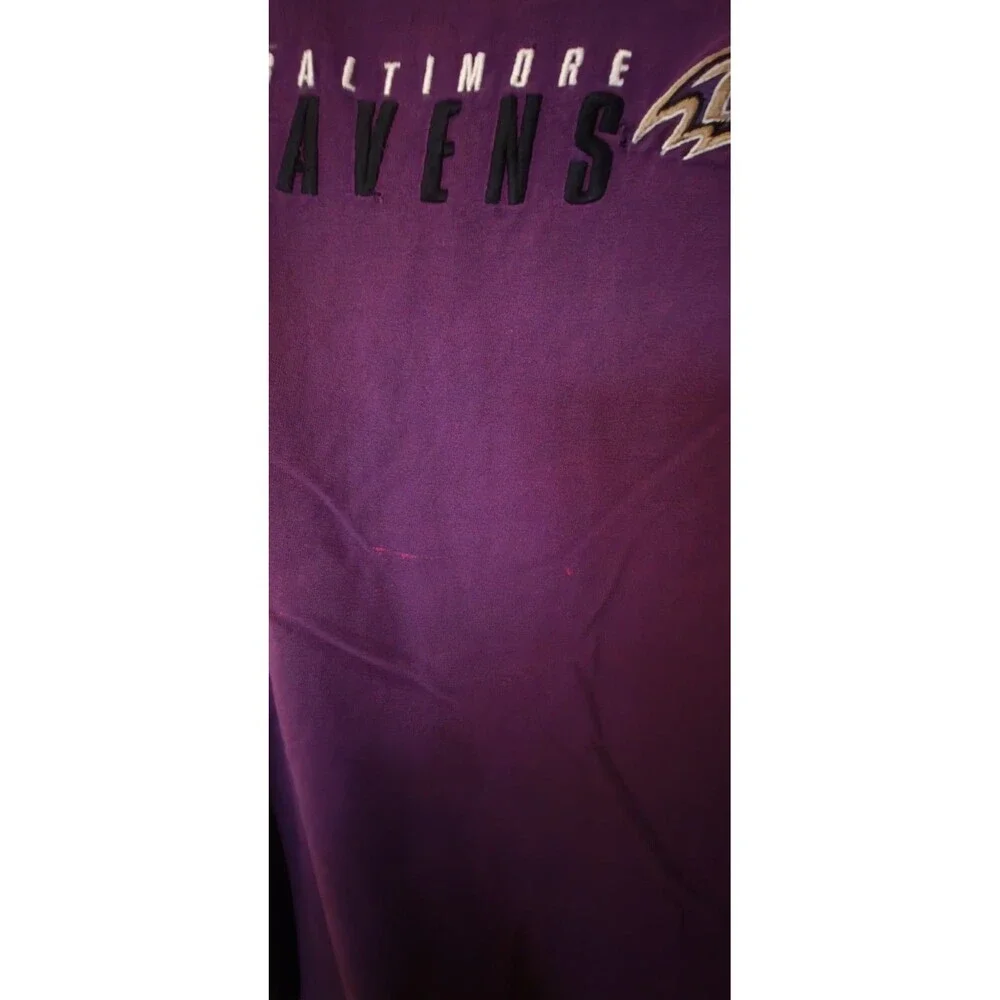Baltimore Ravens T-Shirt Men’s [Size] Purple Embroidered Logo NFL VF Imagewear
